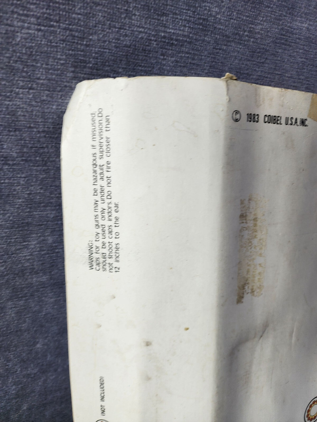 Cap Gun Ridle Action Commando Marine Invaders