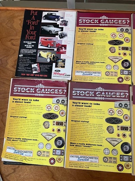 Rod & Custom Magazines - Lot of 10 - Year 1999