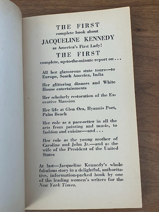 Charlotte Curtis: First Lady