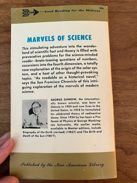 One Two Three. Infinity by George Gamow