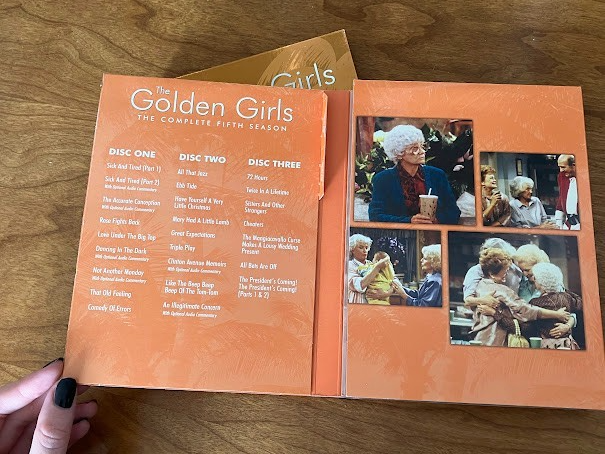 DvDs - The Golden Girls - The Complete first, second, fourth, and fifth Seasons