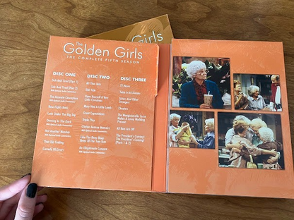 DvDs - The Golden Girls - The Complete first, second, fourth, and fifth Seasons