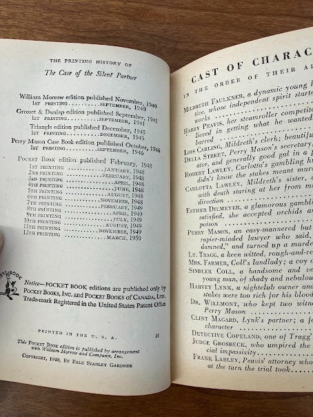 Vtg Paperbacks by Erle Stanley Gardner - lot of 3