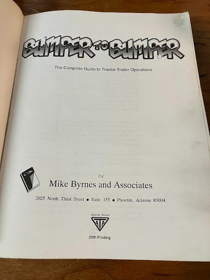 Bumper to Bumper: The Complete Guide to Tractor-Trailer Operations