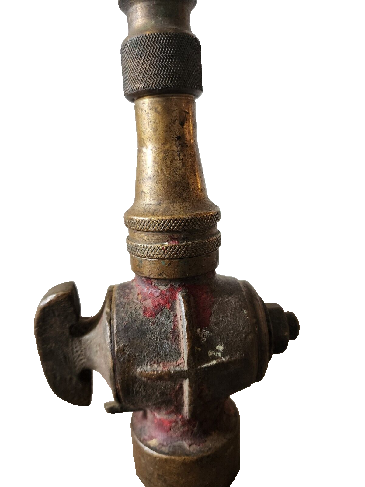 Antique Brass Fire Fighting Hose Nozzle