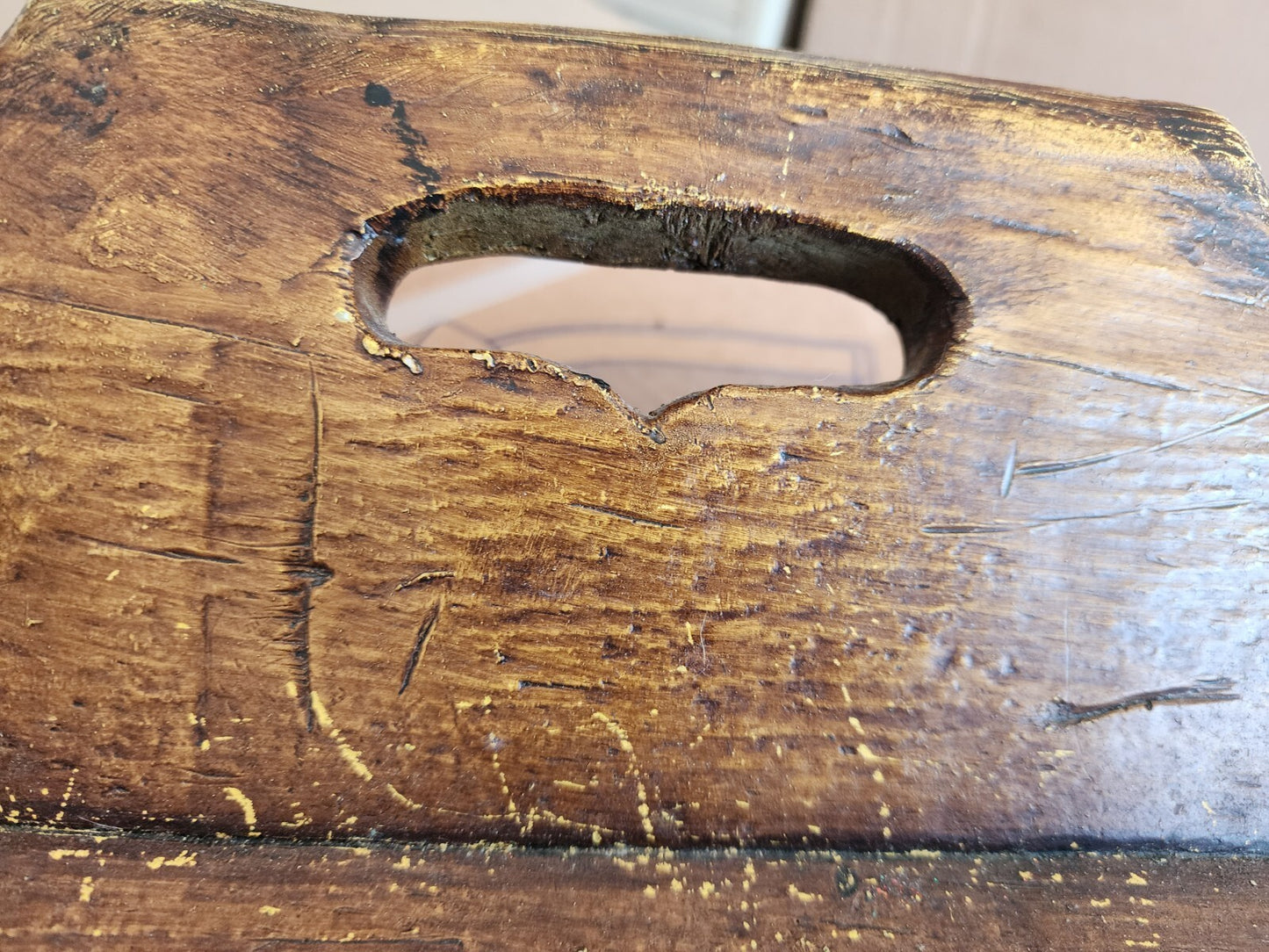 17' x 23"' Rustic wooden tray with handles