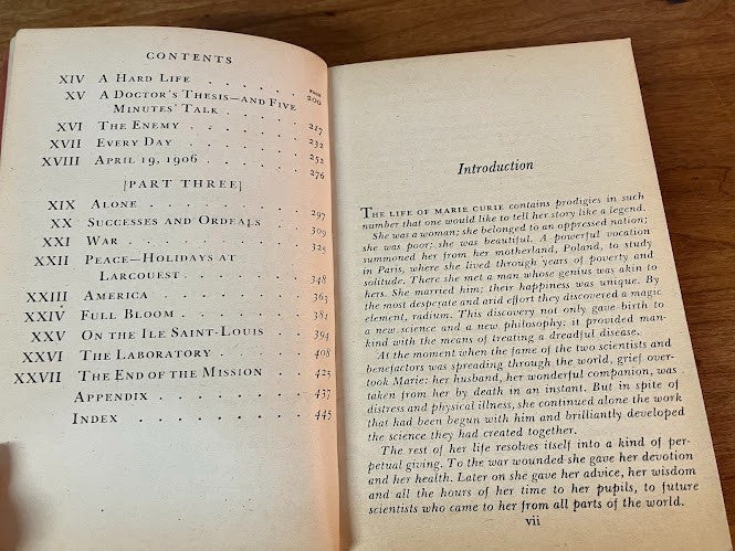 Madame Curie - A Biography By Eve Curie