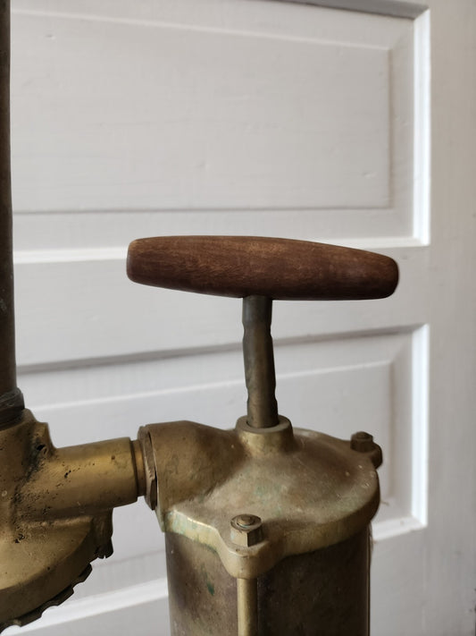 Antique Vtg Original Nautical Marine Ship SWEDEN Foghorn TYFON Working