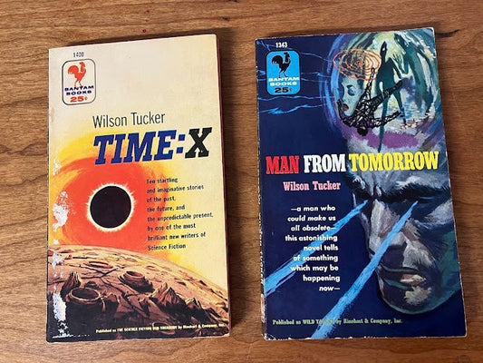 Vtg Paperbacks - lot of 2 - Wilson Tucker