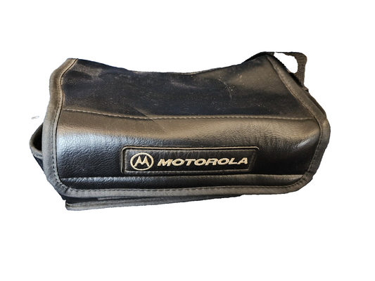 Vintage Motorola Cellular One Mobile Telephone w/ Bag Battery & Manual