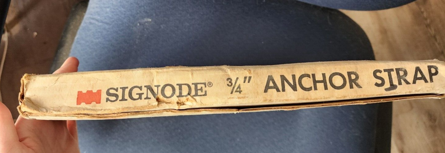 SIGNODE DISPENSI-PAK WITH SEALS, 3/4" Anchor Strap