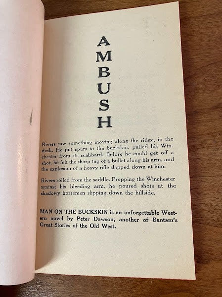 Bantam Books by Peter Dawson - lot of 4