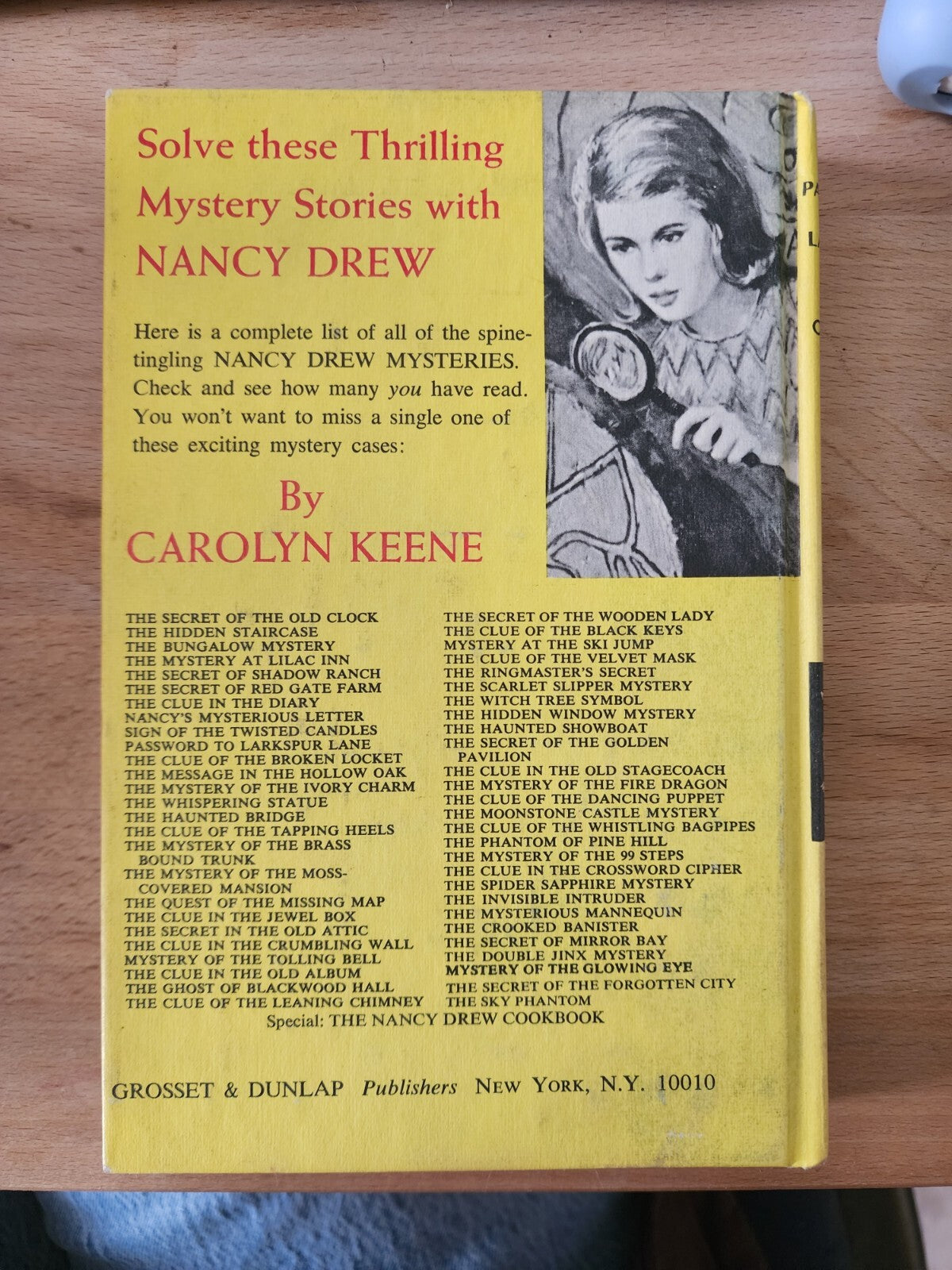 The Password to Larkspur Lane (Nancy Drew, Book 10) Hardcover book