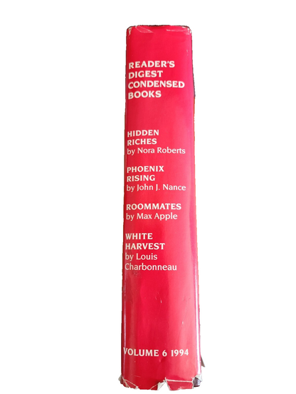 Readers Digest Condensed Books Volume 6, 1994 Hardcover