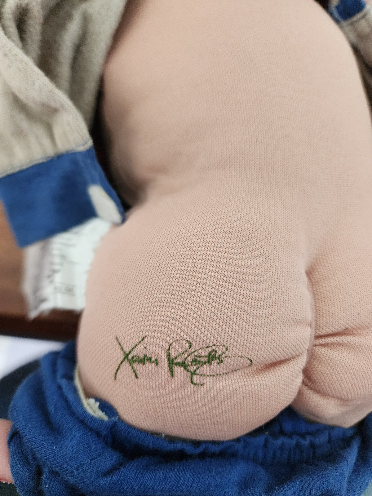 Vtg Cabbage Patch Kid Doll With Redish Brown Yarn Hair "31" Shirt 1982