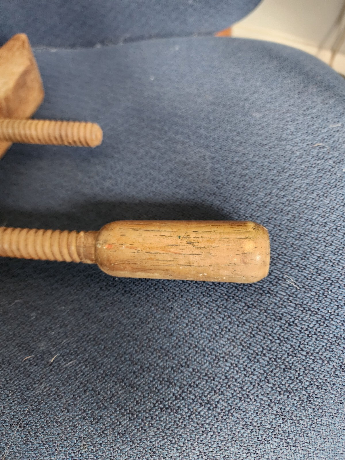 Antique Wooden Screw Clamp