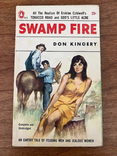 Vtg Paperback - Swamp Fire by Don Kingery