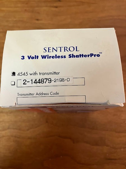 SENTROL: Wireless ShatterPro Glassbreak Sensor with Transmitter
