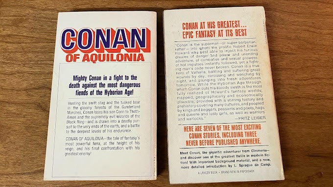 Vtg Paperbacks - Conan