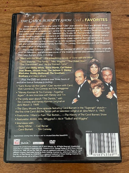 DVD - The Carol Burnett Show: Carol’s Favorites