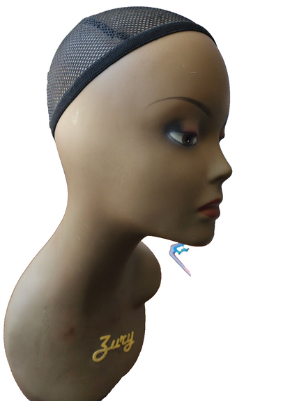 VINTAGE HEAD STAND MANNEQUIN BRAND ZURY WIG ART DECO STYLE