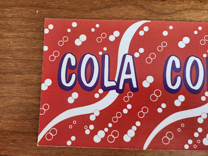 12 Fl Oz Cola Soda Sticker Prop