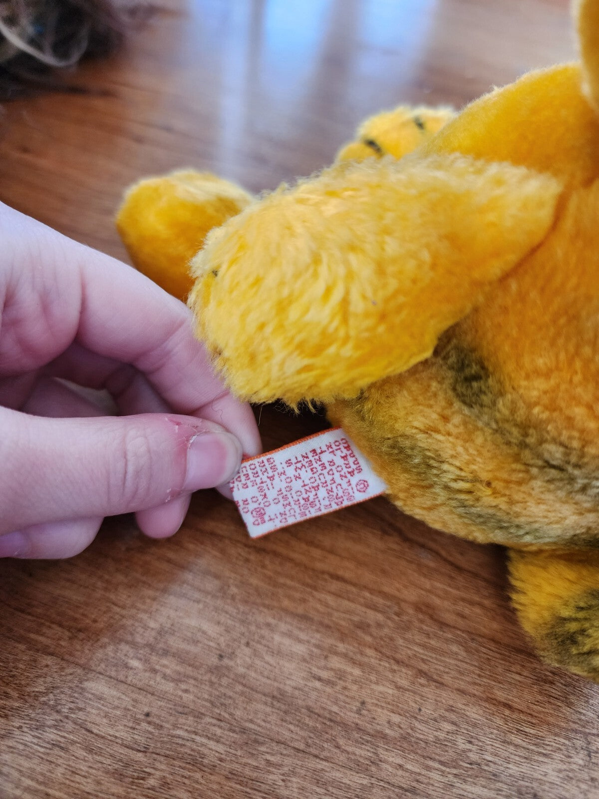 Vtg 8” Garfield The Cat 1978-1981 Stuffed Animal Plush