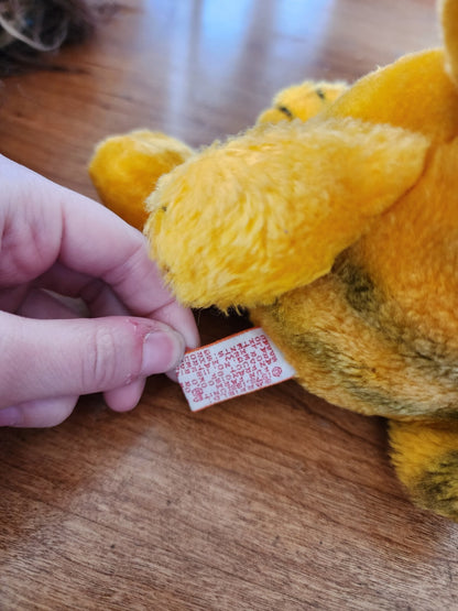 Vtg 8” Garfield The Cat 1978-1981 Stuffed Animal Plush