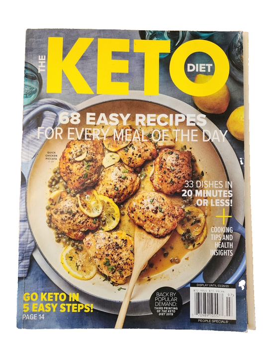 The KETO Diet 68 Easy Recipes People Specials Magazine 2020