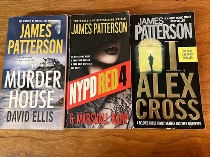 James Patterson Novel Mixed Bundle - lot of 3