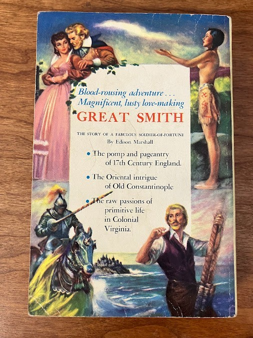 Vintage Paperback - Edison Marshall: Great Smith
