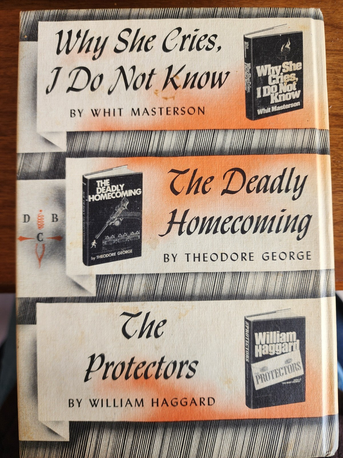 Vintage Detective Book Club: Three Classic Mysteries in One! (1972)