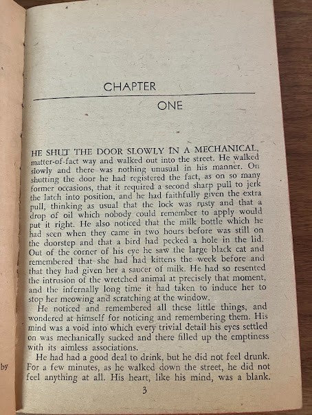 Vtg Paperback - MURDER MY LOVE by EDWARD ATIYAH