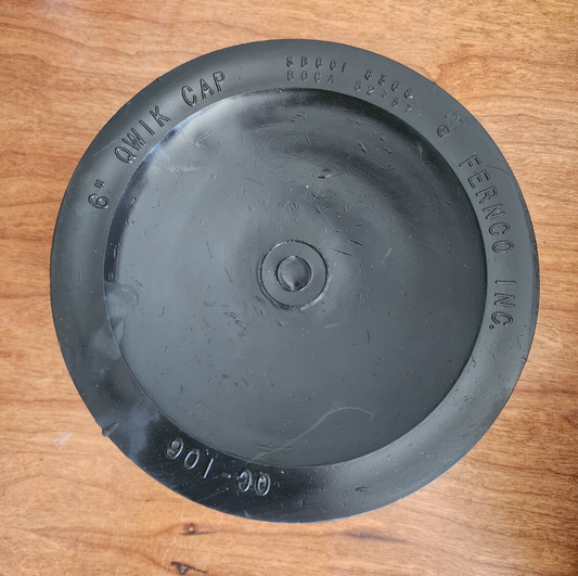 6-in. Pipe Cap - Qwik Cap