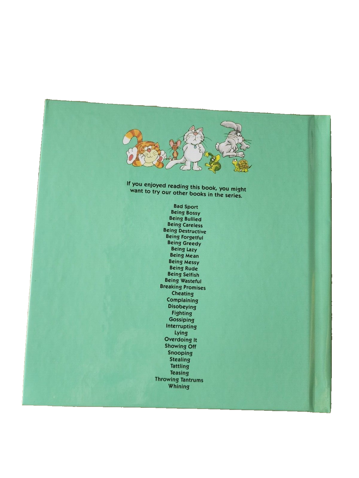 A Children's Book about Teasing by Joy Berry - 1988 hardcover