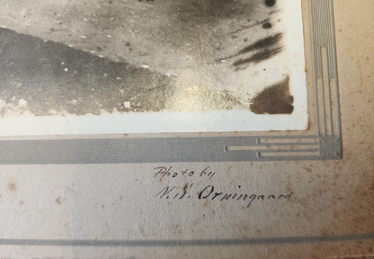 Vintage Cardboard Photo by N.S Orninguard