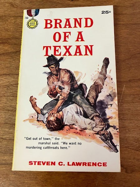 Gold Medal Westerns by Steven C. Lawerence - lot of 2