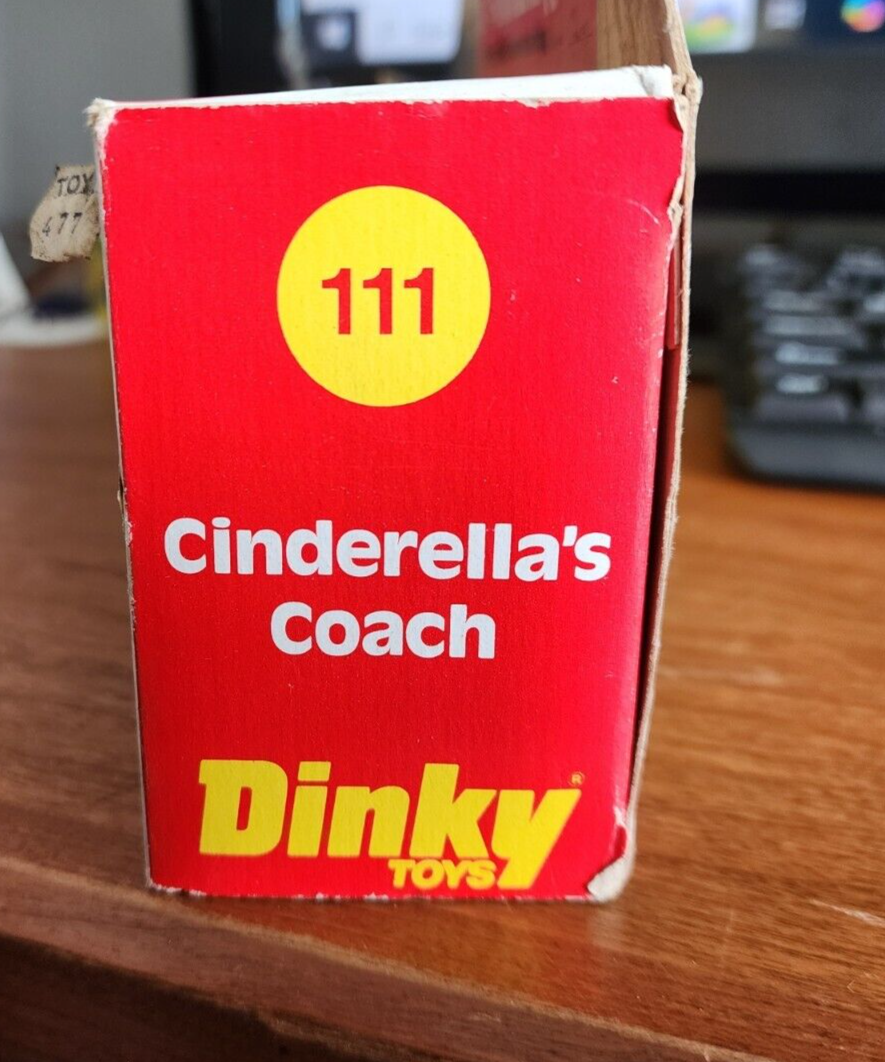 Boxed Dinky Toys Cinderella’s Coach, From - The Slipper And The Rose No. 111