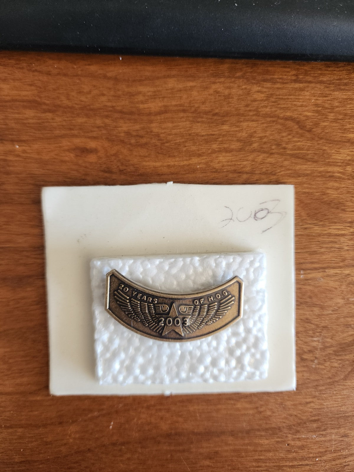 HOG Pin Badge - Harley Davidson Owners Group 2003