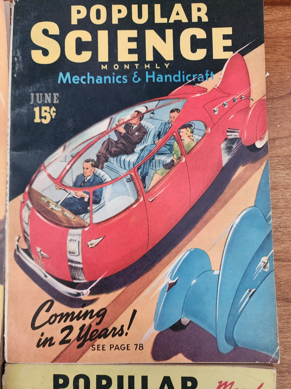 Lot of 6 Popular Science Magazines 1940