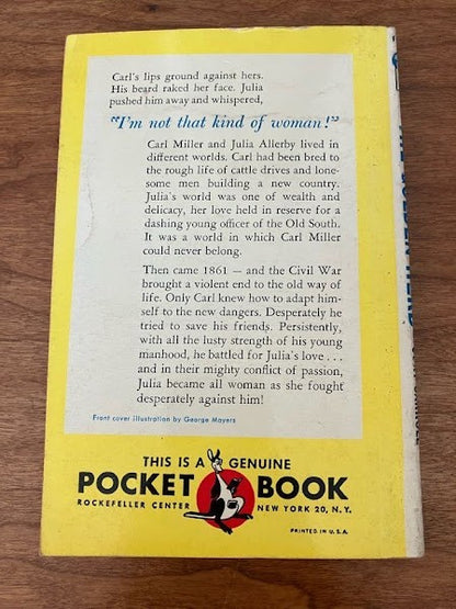 Vtg Pocket Book - The Golden Herd by Curt Carroll