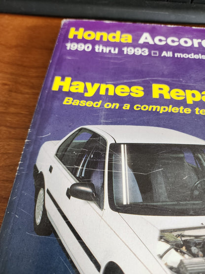 Honda Accord 1990-1993 Haynes Repair Manual