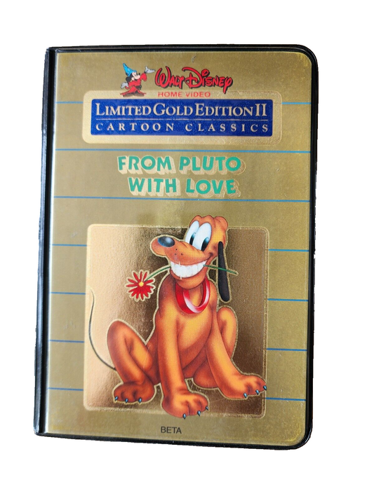 Walt Disney Video BETA From Pluto With Love Gold Edition II