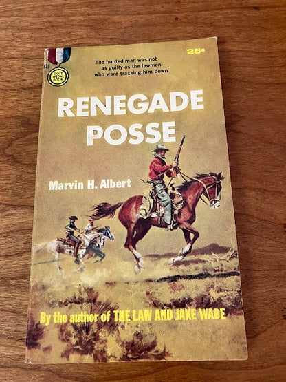 Gold Medal Books by Marvin H. Albert - lot of 4