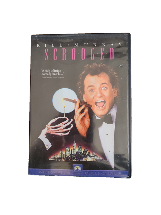 Scrooged - DVD By Bill Murray - GOOD