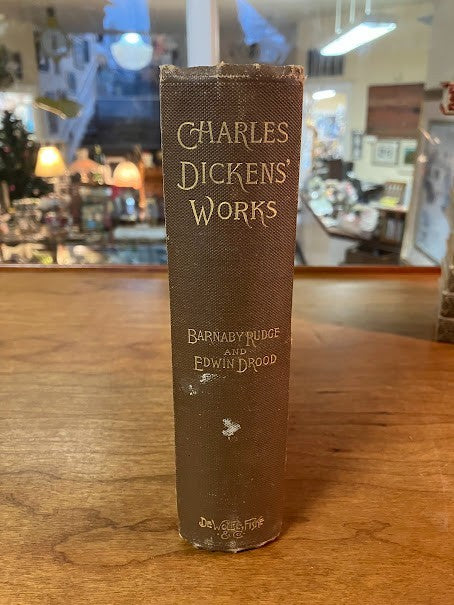 Charles Dickens' Works - Edition Late 1800's - lot of 4