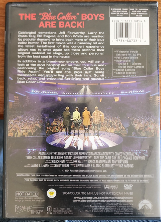 Blue Collar Comedy Tour Rides Again (DVD, 2004)