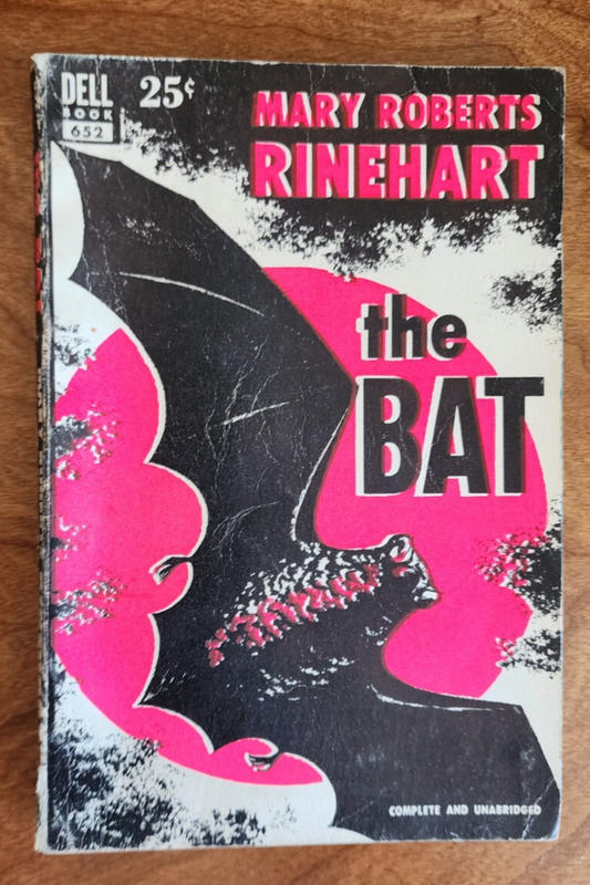 The Bat by Mary Roberts Rinehart - Paperback Dell Book 652