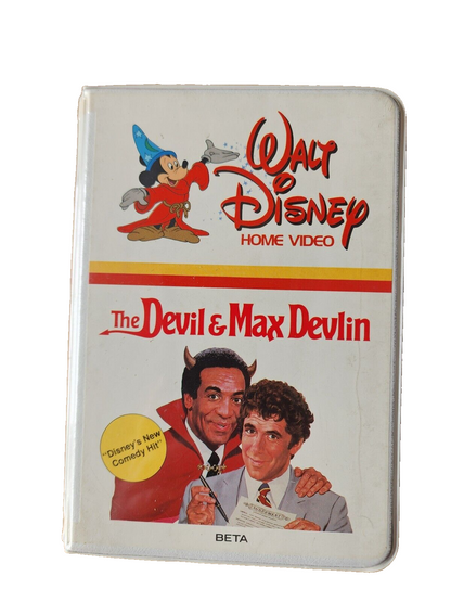 VTG Walt Disney home video the Devil & Max Devlin Clamshell