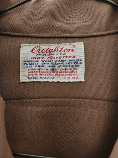 Creighton-US NAVY AUTHENTIC ORIGINALS UNIFORM SS KHAKI SHIRT & PANTS & CAP COVER